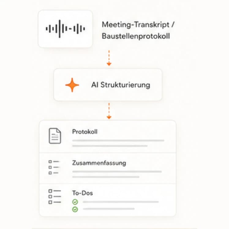 5. Transkripte zur Wissensdatenbank ausbauen