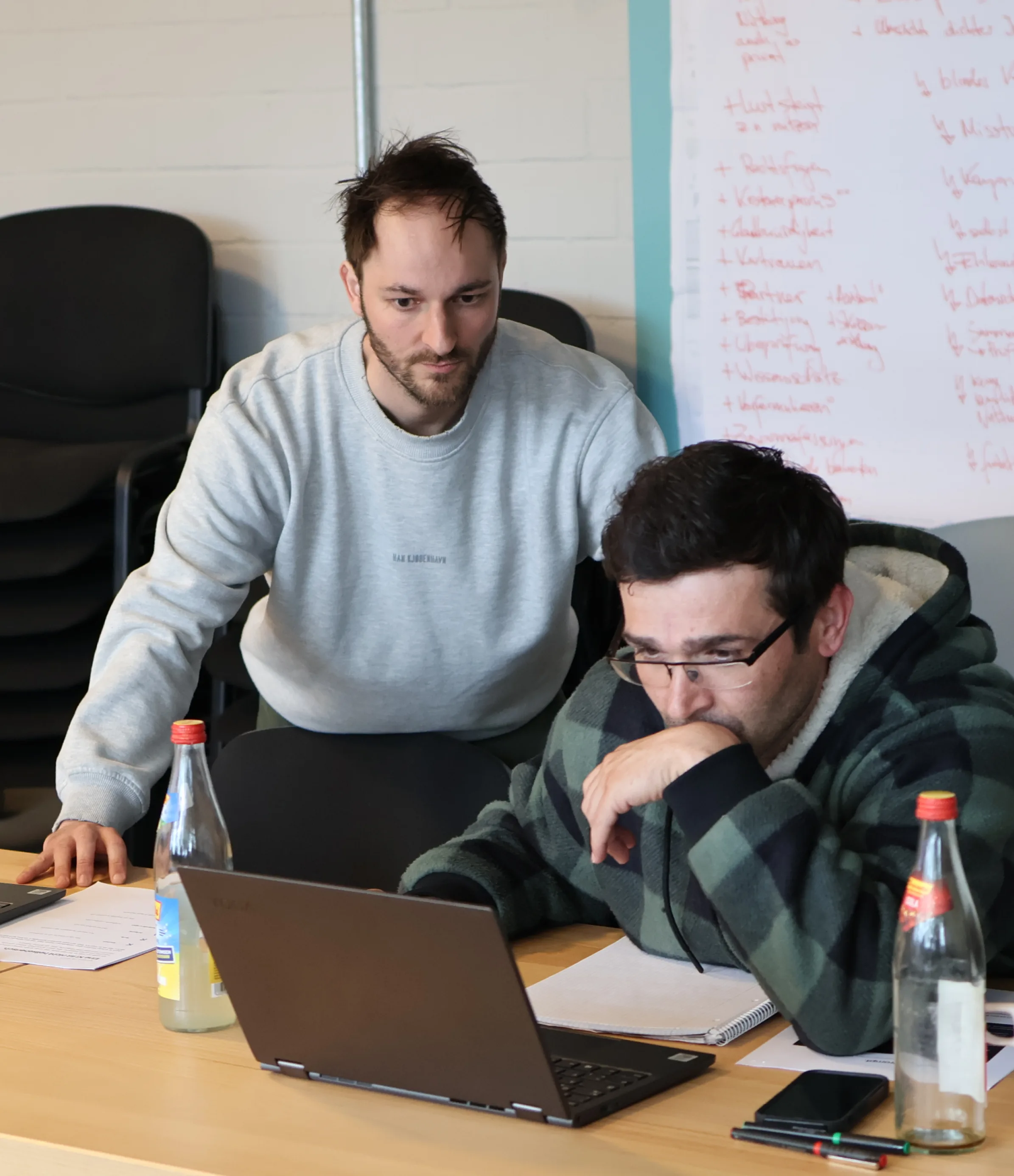 Gemeinsame Arbeit im KI-Kernteam